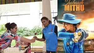 Taapsee Pannu will be seen as cricketer Mithali Raj in her biopic Shabaash Mithu. Taapsee Pannu will be seen as cricketer Mithali Raj in her biopic Shabaash Mithu.