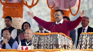 As part of its expansion plan, the AAP will launch a campaign from February 23 to March 23 in all states to connect with one crore people(Arvind Yadav/HT PHOTO) As part of its expansion plan, the AAP will launch a campaign from February 23 to March 23 in all states to connect with one crore people(Arvind Yadav/HT PHOTO)