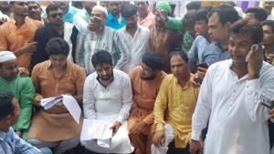 According to the notice, a total amount of Rs 1,04,08,693 could be charged from Congress leader and poet Imran Pratapgarhi for the deployment(Manoj Kumar/HT Photo) According to the notice, a total amount of Rs 1,04,08,693 could be charged from Congress leader and poet Imran Pratapgarhi for the deployment(Manoj Kumar/HT Photo)