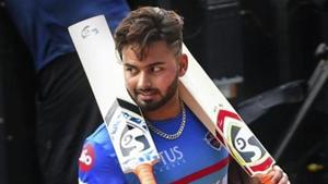 File image of DC batsman Rishabh Pant(PTI) File image of DC batsman Rishabh Pant(PTI)
