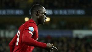 Soccer Football - Premier League - Norwich City v Liverpool - Carrow Road, Norwich, Britain - February 15, 2020 Liverpool's Sadio Mane celebrates scoring their first goal REUTERS/Chris Radburn(REUTERS) Soccer Football - Premier League - Norwich City v Liverpool - Carrow Road, Norwich, Britain - February 15, 2020 Liverpool's Sadio Mane celebrates scoring their first goal REUTERS/Chris Radburn(REUTERS)