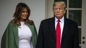 US President Donald Trump, along with first lady Melania Trump, will visit the Taj Mahal on February 24.(Bloomberg File Photo)