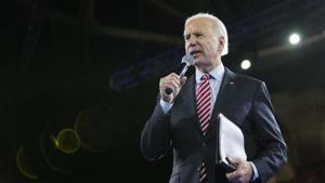 Biden’s attack during an interview came as he fights to rescue his struggling presidential bid.(Bloomberg File Photo) Biden’s attack during an interview came as he fights to rescue his struggling presidential bid.(Bloomberg File Photo)