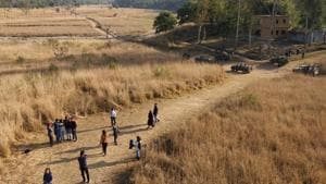 A view of Rajaji Tiger Reserve A view of Rajaji Tiger Reserve
