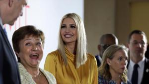Donald Trump’s daughter Ivanka Trump will also accompany the US president on(Reuters File Photo) Donald Trump’s daughter Ivanka Trump will also accompany the US president on(Reuters File Photo)