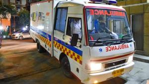 Initially the victims were rushed to a local hospital. Later, they were shifted to a Kolkata hospital in ambulances. (Image used for representation).(FILE PHOTO.) Initially the victims were rushed to a local hospital. Later, they were shifted to a Kolkata hospital in ambulances. (Image used for representation).(FILE PHOTO.)
