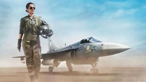 Tejas first look: Kangana Ranaut plays Air Force pilot in the film.(Instagram) Tejas first look: Kangana Ranaut plays Air Force pilot in the film.(Instagram)