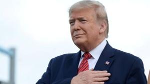 Trump’s India trip is like the visit of a “Badshah” (emperor), an editorial in Sena mouthpiece ‘Saamana’ said.(Reuters image) Trump’s India trip is like the visit of a “Badshah” (emperor), an editorial in Sena mouthpiece ‘Saamana’ said.(Reuters image)