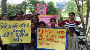 Scolding women for being “careless” about their menstruation period, which he likened with “penance”, Krushnaswarup Dasji can also be heard asking men to learn cooking.(HT File / Representational Photo) Scolding women for being “careless” about their menstruation period, which he likened with “penance”, Krushnaswarup Dasji can also be heard asking men to learn cooking.(HT File / Representational Photo)
