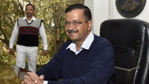 Delhi Chief Minister Arvind Kejriwal had guaranteed to increase to the strength of the city’s bus fleet to 11,000 from around 6,000.(HT Photo) Delhi Chief Minister Arvind Kejriwal had guaranteed to increase to the strength of the city’s bus fleet to 11,000 from around 6,000.(HT Photo)