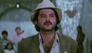 Anil Kapoor played the titular role of Mr India in Shekhar Kapur’s film that featured Sridevi and Amrish Puri. Anil Kapoor played the titular role of Mr India in Shekhar Kapur’s film that featured Sridevi and Amrish Puri.