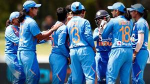 India beat West Indies in the Women’s T20 World Cup warm-up game.(BCCI)