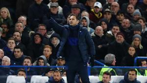 Chelsea manager Frank Lampard reacts(REUTERS) Chelsea manager Frank Lampard reacts(REUTERS)