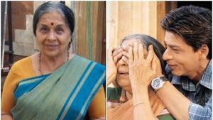 Shah Rukh Khan and Kishori Ballal in Swades. Shah Rukh Khan and Kishori Ballal in Swades.