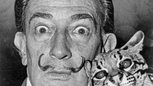 Dalí created the piece during the Spanish Civil War and at the height of his surrealist period (1929-1939).(Wikimedia Commons) Dalí created the piece during the Spanish Civil War and at the height of his surrealist period (1929-1939).(Wikimedia Commons)
