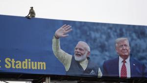 US President Donald Trump is arriving in India on 24 February on a two-day visit. He is expected to travel to Agra to see the Taj Mahal.(AP) US President Donald Trump is arriving in India on 24 February on a two-day visit. He is expected to travel to Agra to see the Taj Mahal.(AP)