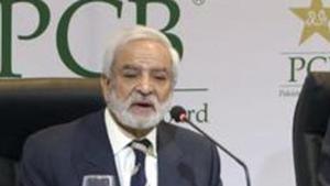 File image: Pakistan Cricket Board (PCB) Chairman Ehsan Mani(AP) File image: Pakistan Cricket Board (PCB) Chairman Ehsan Mani(AP)