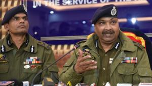 Jammu and Kashmir police said the ban on social media use was being flouted by miscreants looking to fan trouble.(HT Photo) Jammu and Kashmir police said the ban on social media use was being flouted by miscreants looking to fan trouble.(HT Photo)