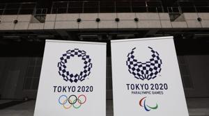 In this Feb. 2, 2020, file photo, two logo for the Tokyo 2020 Olympics and Paralympics, are displayed at a grand opening ceremony(AP) In this Feb. 2, 2020, file photo, two logo for the Tokyo 2020 Olympics and Paralympics, are displayed at a grand opening ceremony(AP)