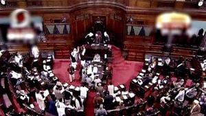 Members of Rajya Sabha during the ongoing session of parliament in New Delhi. (PTI) Members of Rajya Sabha during the ongoing session of parliament in New Delhi. (PTI)