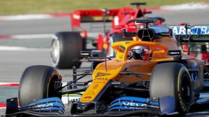 Carlos Sainz of McLaren drives during a Formula One pre-season testing session at the Barcelona Catalunya racetrack in Montmelo, outside Barcelona, Spain, Wednesday, Feb. 19, 2020(AP) Carlos Sainz of McLaren drives during a Formula One pre-season testing session at the Barcelona Catalunya racetrack in Montmelo, outside Barcelona, Spain, Wednesday, Feb. 19, 2020(AP)