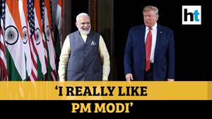 <p>US President Donald Trump has said that he will talk trade with PM Modi during his visit to India. He said that India imposes one of the highest tariffs in the world on US goods. He added that he really likes Prime Minister Modi and said that he is excited about the prospect of 10 million people being present to welcome him. President Trump will be on a 2-day visit to India from 24th February. Watch the video for more details.</p>