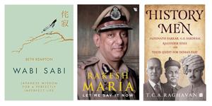 This week’s picks include a book on the Japanese art of finding beauty in imperfection, one on pioneering Indian historians, and the sensational memoir of Mumbai’s former top cop.(HT Team) This week’s picks include a book on the Japanese art of finding beauty in imperfection, one on pioneering Indian historians, and the sensational memoir of Mumbai’s former top cop.(HT Team)