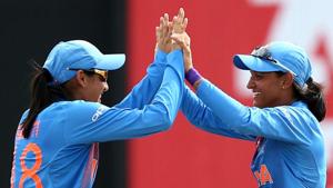 File image of India crickeyer Smriti Mandhana (L) and Harmanpreet Kaur(Getty Images) File image of India crickeyer Smriti Mandhana (L) and Harmanpreet Kaur(Getty Images)