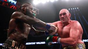Deontay Wilder in action against Tyson Fury.(Action Images via Reuters) Deontay Wilder in action against Tyson Fury.(Action Images via Reuters)
