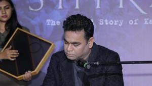 AR Rahman will soon launch his film 99 Songs.(IANS) AR Rahman will soon launch his film 99 Songs.(IANS)