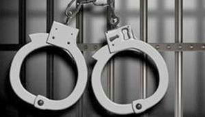Aman Bahadur, the son of former Bahujan Samajwadi Party (BSP) MLA Shamsher Bahadur Singh, was arrested by police on Friday Aman Bahadur, the son of former Bahujan Samajwadi Party (BSP) MLA Shamsher Bahadur Singh, was arrested by police on Friday