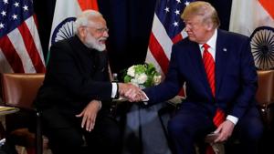 US President Donald Trump with PM Narendra Modi(Reuters file photo) US President Donald Trump with PM Narendra Modi(Reuters file photo)
