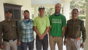All three US citizens were rescued from the forest after a seven-hour-long search operation.(HT Photo) All three US citizens were rescued from the forest after a seven-hour-long search operation.(HT Photo)