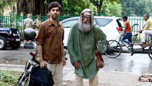 Ayushmann Khurrana and Amitabh Bachchan star together for the first time ever in Shoojit Sircar’s Gulabo Sitabo. Ayushmann Khurrana and Amitabh Bachchan star together for the first time ever in Shoojit Sircar’s Gulabo Sitabo.