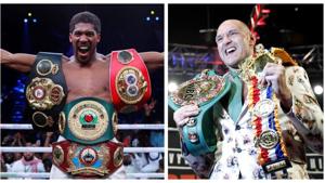 Anthony Joshua and Tyson Fury.(REUTERS) Anthony Joshua and Tyson Fury.(REUTERS)