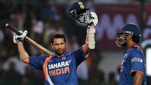 Sachin notched up ODI’s first-ever 200(ICC Twitter) Sachin notched up ODI’s first-ever 200(ICC Twitter)