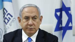 Speaking to Israel’s Army Radio, Prime Minister Benjamin Netanyahu said he’d conveyed a message to Hamas that if it did not stop Gaza militants behind the attacks, Israel would target Hamas directly.(AP) Speaking to Israel’s Army Radio, Prime Minister Benjamin Netanyahu said he’d conveyed a message to Hamas that if it did not stop Gaza militants behind the attacks, Israel would target Hamas directly.(AP)