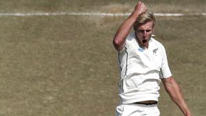 Kyle Jamieson of New Zealand(Getty Images) Kyle Jamieson of New Zealand(Getty Images)
