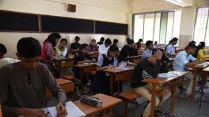 Two officials of a city school have been arrested after Class X students could not write their Board exams on Monday since the institution allegedly lacked CBSE affiliation.(HT file) Two officials of a city school have been arrested after Class X students could not write their Board exams on Monday since the institution allegedly lacked CBSE affiliation.(HT file)