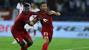 Chennaiyin FC played out a draw against NorthEast United FC.(Twitter) Chennaiyin FC played out a draw against NorthEast United FC.(Twitter)