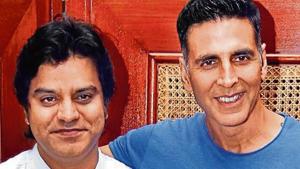 Filmmaker Jagan Shakti said that Akshay Kumar had a major role to play in him getting back on his feet.(Sarang Gupta/Hindustan Times) Filmmaker Jagan Shakti said that Akshay Kumar had a major role to play in him getting back on his feet.(Sarang Gupta/Hindustan Times)