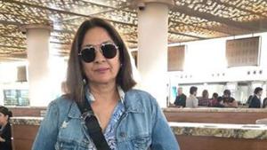 Neena Gupta shows off her new look in another pic.