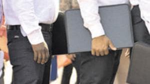 The Odisha government on Monday told the Assembly that 10,054 posts in different categories in the state police were lying vacant.(Sanchit Khanna/HT file) The Odisha government on Monday told the Assembly that 10,054 posts in different categories in the state police were lying vacant.(Sanchit Khanna/HT file)