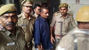 Uttar Pradesh legislator Kuldeep Singh Sengar was been convicted in a rape case and given life sentence by a Delhi court in December 2019.(ANI Photo) Uttar Pradesh legislator Kuldeep Singh Sengar was been convicted in a rape case and given life sentence by a Delhi court in December 2019.(ANI Photo)