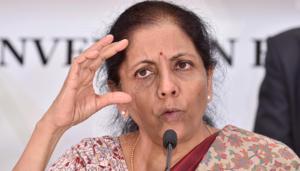 Finance Minister Nirmala Sitharaman(ANI photo) Finance Minister Nirmala Sitharaman(ANI photo)