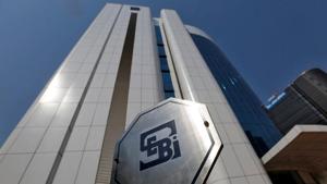 The logo of the Securities and Exchange Board of India (SEBI) is pictured on the premises of its headquarters in Mumbai.(REUTERS) The logo of the Securities and Exchange Board of India (SEBI) is pictured on the premises of its headquarters in Mumbai.(REUTERS)