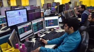 A roughly 4.4% drop in the NSE Nifty 50 index would take it below 10,000 mark, a level it has not touched since March 2018.(ANI File Photo) A roughly 4.4% drop in the NSE Nifty 50 index would take it below 10,000 mark, a level it has not touched since March 2018.(ANI File Photo)