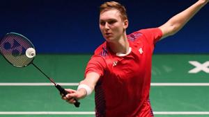 Viktor Axelsen of Denmark in action.(Getty Images) Viktor Axelsen of Denmark in action.(Getty Images)