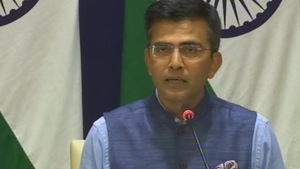 MEA spokesperson Raveesh Kumar responded to the comments made by OIC over Delhi riots.(ANI / Twitter) MEA spokesperson Raveesh Kumar responded to the comments made by OIC over Delhi riots.(ANI / Twitter)