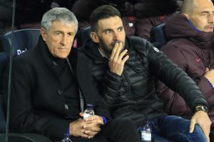 Barcelona coach Quique Setién(La Liga Image) Barcelona coach Quique Setién(La Liga Image)